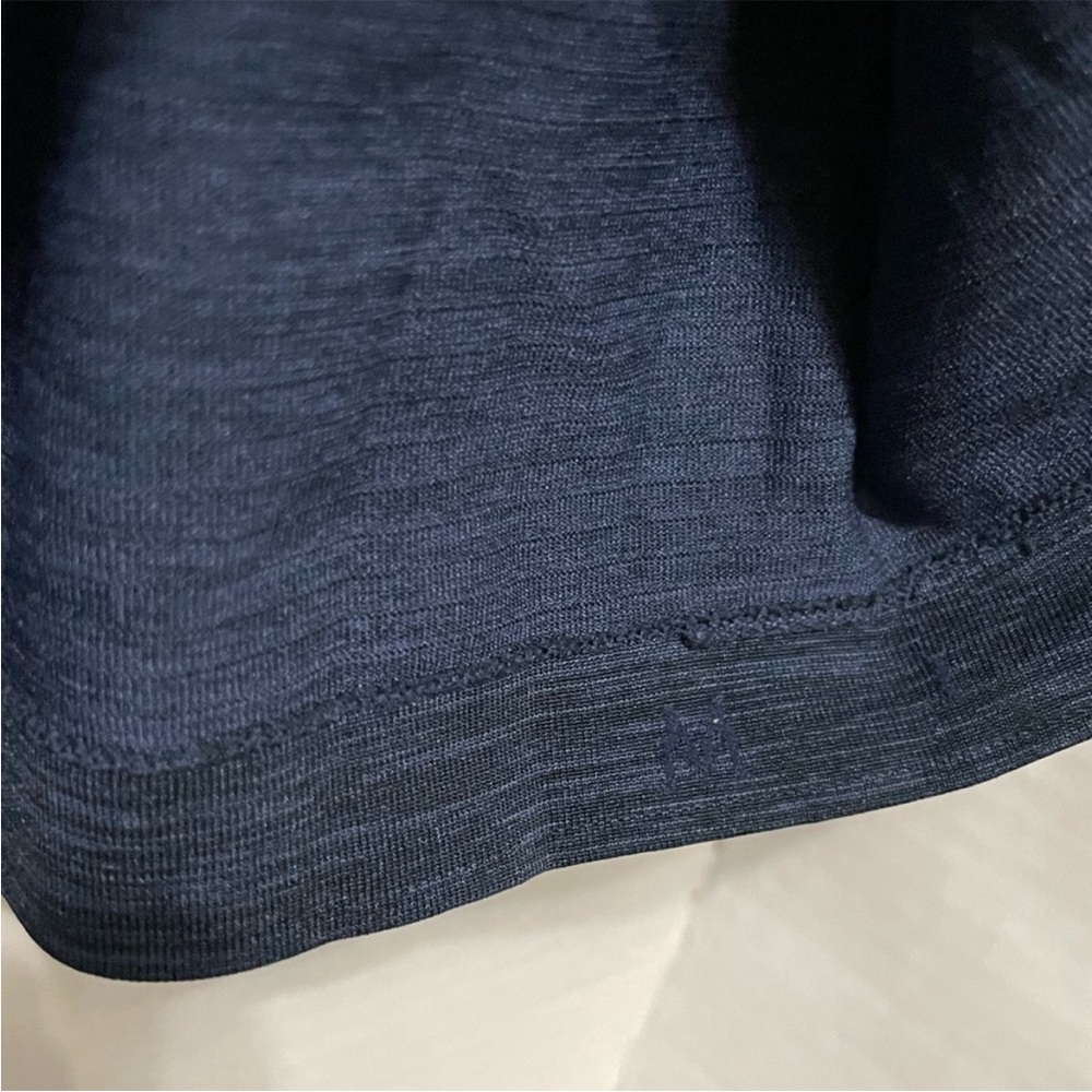 Lululemon vent tech polo shirt men’s size M blue train office travel - Picture 15 of 16